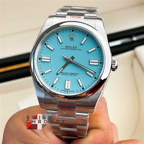 rolex oyster perpetual 41 turquoise for sale|rolex oyster perpetual 36 126000.